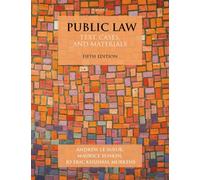 Public Law : Text, Cases, and Materials