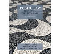 Public Law : Text, Cases, and Materials