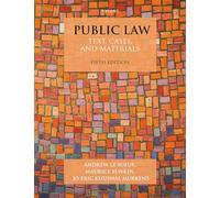 Public Law – Text, Cases, and Materials