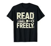 Public Librarian Banned Books Advocate Freedom Read T-Shirt
