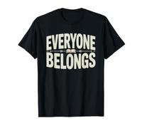 Public Librarian Community Pillar Everyone Belongs Welcome T-Shirt