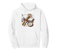 Public Librarian Cozy Reading Lamp Open Book Evening Scene Pullover Hoodie