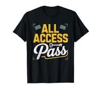 Public Librarian Library Card Access Pass Community Resource T-Shirt