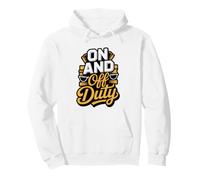 Public Librarian Reads Books Off Duty Always Reading Pullover Hoodie