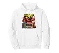 Public Librarian Stack Books Reading Glasses Vintage Pullover Hoodie