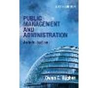 Public Management and Administration