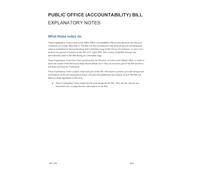 Public Office (Accountability) Bill Explanatory Notes (House of Commons) HCB 7-EN