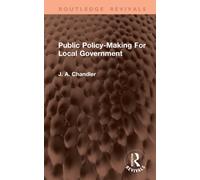 Public Policy-Making For Local Government