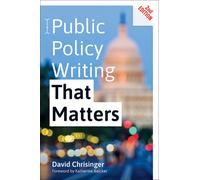 Public Policy Writing That Matters
