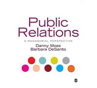 Public Relations: A Managerial Perspective