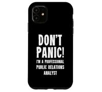 Public Relations Analyst Case for iPhone 11