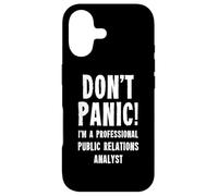 Public Relations Analyst Case for iPhone 17