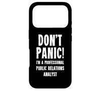 Public Relations Analyst Case for iPhone 17 Pro
