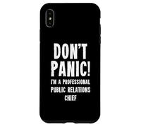 Public Relations Chief Case for iPhone XS Max