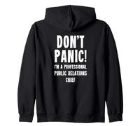 Public Relations Chief Zip Hoodie