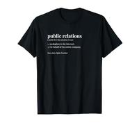 Public Relations Dictionary Funny Marketing T-Shirt