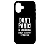 Public Relations Researcher Case for iPhone 16