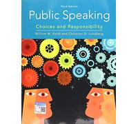 Public Speaking: Choices and Responsibility