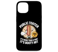 Public Tooter It's More Than A Fart Funny Inappropriate Case for iPhone 13