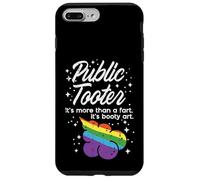 Public Tooter More Than Fart Body Art Inappropriate Meme Men Case for iPhone 7 Plus/8 Plus