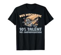 Public Transport - Engine Fleet Maintenance Bus Mechanic T-Shirt