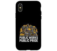 Public Works Public Pride Infrastructure Worker Case for iPhone X/XS