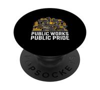 Public Works Public Pride Infrastructure Worker PopSockets Adhesive PopGrip