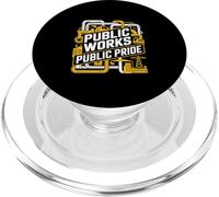Public Works Public Pride Infrastructure Worker PopSockets PopGrip for MagSafe