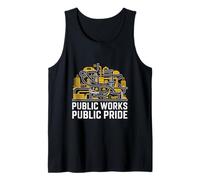 Public Works Public Pride Infrastructure Worker Tank Top