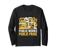 Public Works Public Pride Municipal Worker Long Sleeve T-Shirt