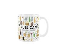 Publican Mug - Humourous Trades Funny Novelty Gift - White Tea/Coffee Ceramic Cup Present for Bar & Pub Owners