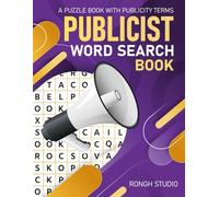 Publicist Word Search Book: Publicity Related Terms Themed Puzzles