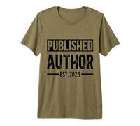 Published Author EST. 2025 for New Writers Poet Premium T-Shirt