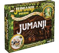 Publisher Games, Jumanji Deluxe The Game, in Electronic Version to Live as the protagonists the classic adventure board game, now with lights and sounds, 8+