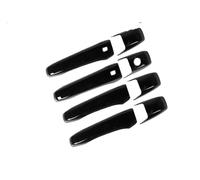 PUBUGPDPAG Car Outer Door Handle for Chrysler 300 for Sedan 2011-2022 Car Exterior Door Handle Cover Trim with Smart Keyless Entry 1 Set Black Car Exterior Door Handle