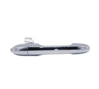 PUBUGPDPAG Car Outer Door Handle for Fiat 500 2007-2020 Drivers Left Or Passenger Right Side Door Handle with Chrome 735592028 735451696 Car Exterior Door Handle(Right Without Hole)