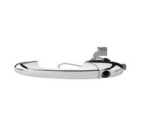 PUBUGPDPAG Car Outer Door Handle for Fiat 500 2012-2018 Car Exterior Door Handle Chrome Left Hand Drive Exterior Outer Door Handle 68069943AC Car Exterior Door Handle(Left Drivers Side)