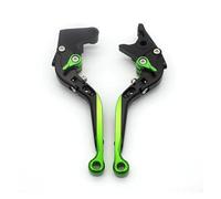 PUBUGPDPAG Clutches Lever for Royal for Interceptor for INT650 for Enfield 650 2023-2024 Aluminum Motorcycle Brake Lever Clutch Handle Motorcycle Clutch Brake Lever(Fold Extend Green)
