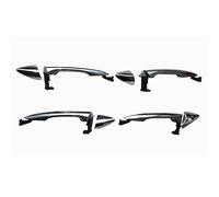 PUBUGPDPAG for Elantra for MD 2012-2015 Outside Door Handle Catch Chrome 8 PCS 1SET Door Handle Front Rear LH RH Handle Covers Car Exterior Door Handle