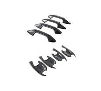 PUBUGPDPAG for Kia for Sportage for NQ5 2021 2022 Carbon Fiber Car Door Handle Bowl Cover Trim Sticker Accessories with Smart Key Hole Handle Covers Car Exterior Door Handle