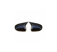 PUBUGPDPAG Left+Right Door Wing Mirror Cover Car Rearview Mirror Cover For A Class For CLA W177 C118 2019-2021 Ox Horn Mirror Cover Cap Auto Accessories(Carbon Fiber Look)