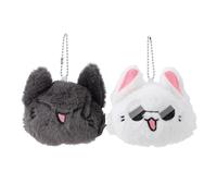 PUCAPOCO JJK Keychain Kawaii Plush Anime Keychain Bag Charms for Purse Backpack Car Best Friend (Style 4)