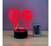 Pucca LED Light for Kids Colour Changing USB Night Light and Decoration with Official Wireless Remote Control (Romantic Kiss)