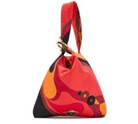 Pucci Emilio Printed Silk-twill top Handle bag - Orange - One Size