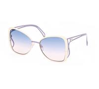 Pucci Emilio Pucci EP0168 24W Women’s Sunglasses White Size 58