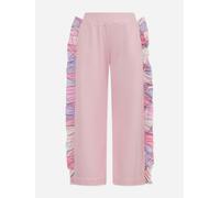 PUCCI Girls Ruffle Trim Joggers in Pink - Pink - 4 Yrs