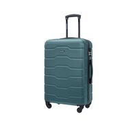 PUCCINI Alicante Hard Shell Suitcase Hand Luggage Trolley Lightweight Travel Suitcase with 4 Wheels M-L-XL, Dark Green (5), Mittelgroß, Large / 1