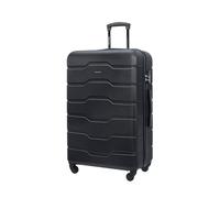 PUCCINI Alicante Hard Shell Trolley Suitcase, Black (1), L, Large Suitcase