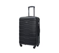 PUCCINI Alicante Hard Shell Trolley Suitcase, Black (1), Mittelgroß, Medium case