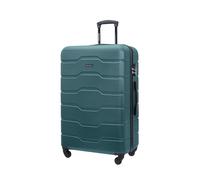 PUCCINI Alicante Hard Shell Trolley Suitcase, Dark Green (5), L, Large Suitcase